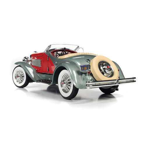 1935 Duesenberg SSJ 1/18 Die Cast Model- Red/Gray Alt Image 2