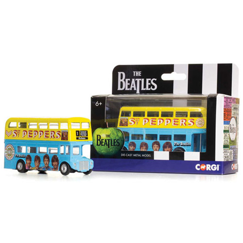 Beatles - London Bus - 'Sgt. Pepper' 1/64 Die Cast Model Alt Image 1