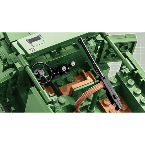 World War II U.S. M3 Half-Track Block Model Alt Image 2