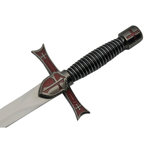 Red Crusader Dagger with Scabbard Alt Image 2