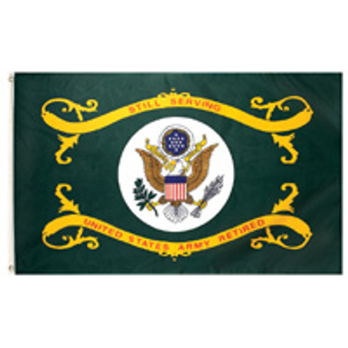 U.S. Army Retired Flag Main Image