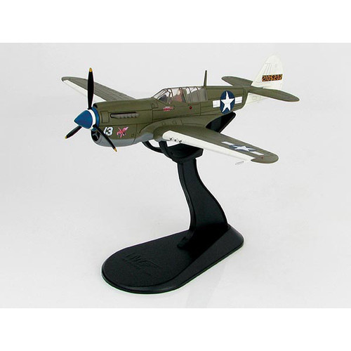 P-40N Warhawk 1/72 Die Cast Model Capt. Robert DeHaven, 7th FS, 49th FG, August 1943 Alt Image 7