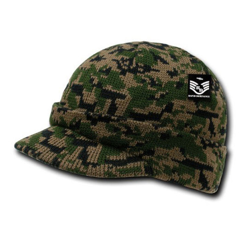Camo Jeep Cap- Woodland Digital Main Image