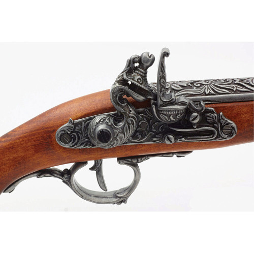 Early 18th Century German Replica Flintlock Pistol Alt Image 2