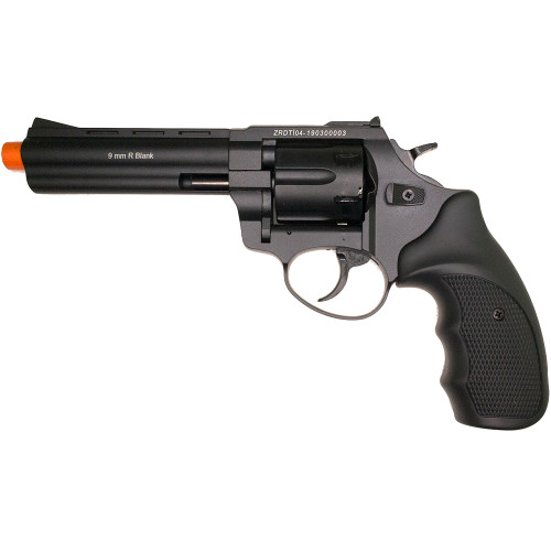 ZORAKI R1 4.5"  Front Firing Blank Revolver- Black Main Image