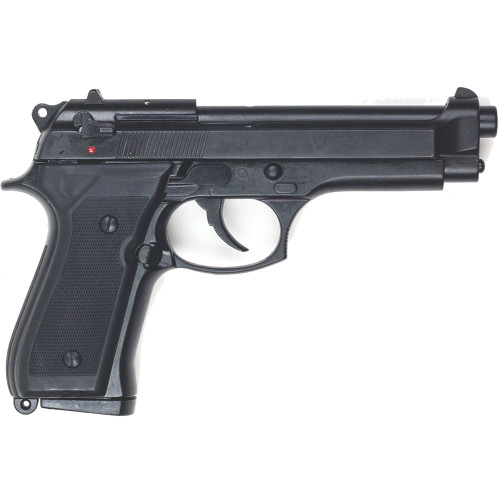 Replica M92 9mm Semi Automatic Blank Firing Gun Blued Finish Main Image
