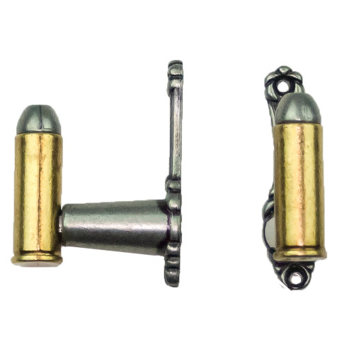 Denix Bullet Hanger For Guns And Swords - Brass Jacket with Gray Bullet Main Image