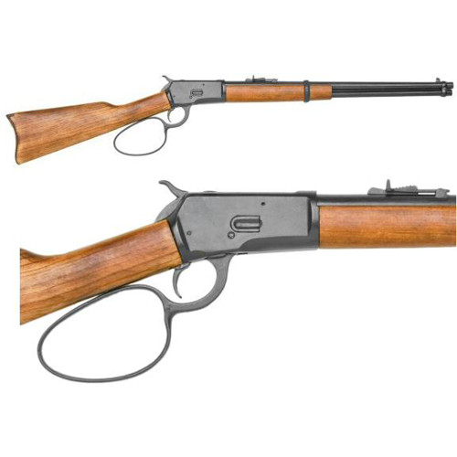 Denix Western M1892 Looped Lever Action Replica Carbine Rifle - Black Movie Version Alt Image 1