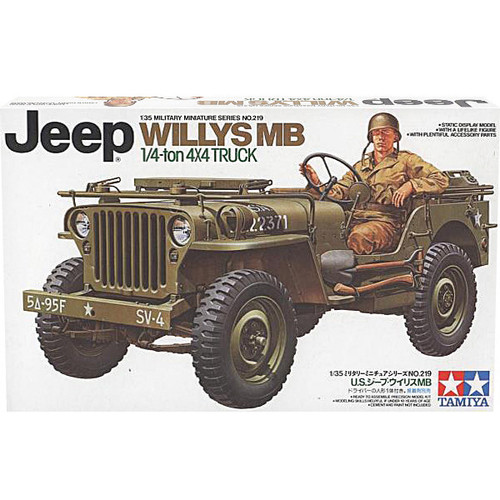 Willys MB Jeep 1/35 Kit Main Image