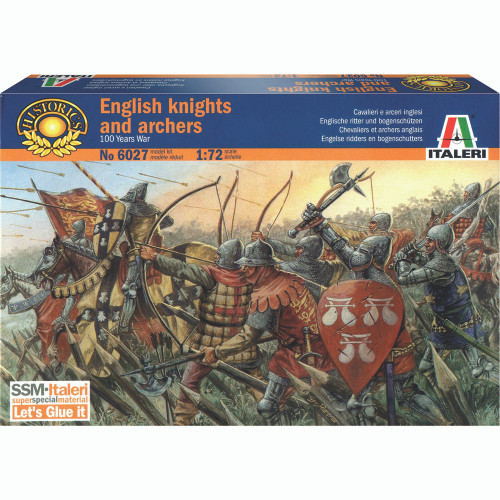 English Knights & Archers 1/72 Plastic Figures Main Image
