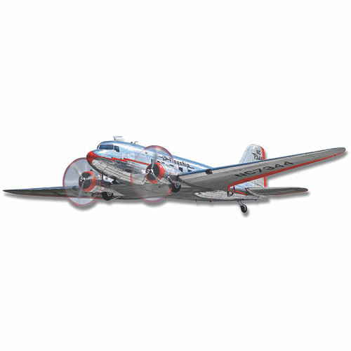 DC-3 Cut-Out Metal Sign Main Image