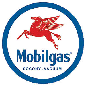 Mobilgas Metal Sign Main Image
