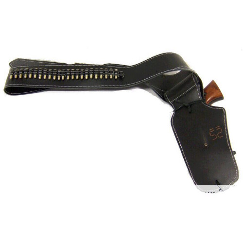 Western-Style Leather Single-Rig Fast-Draw Holster Alt Image 4