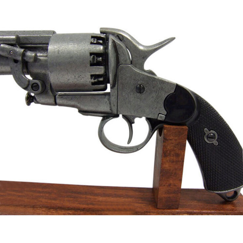 Denix Civil War Confederate Le Mat Replica Pistol - Antique Gray Alt Image 6