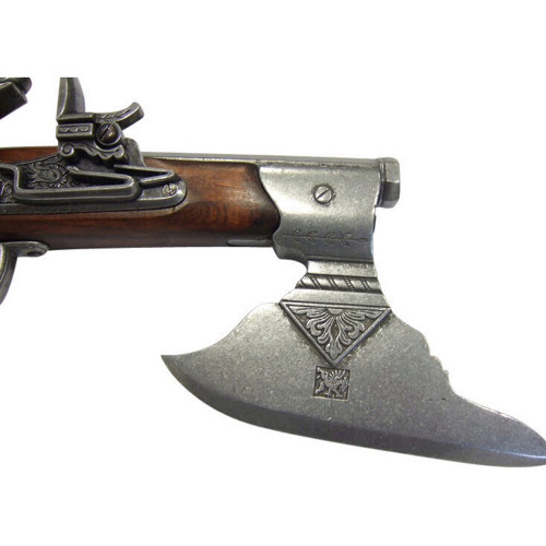 17th Century Axe Pistol Replica Alt Image 3