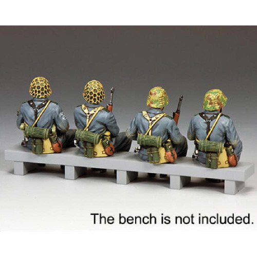 Sitting Panzer Grenadiers 1/30 Figure Set Alt Image 1