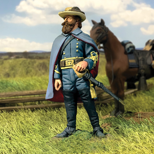 Confederate General J.E.B. Stuart 1/30 Figure Alt Image 1