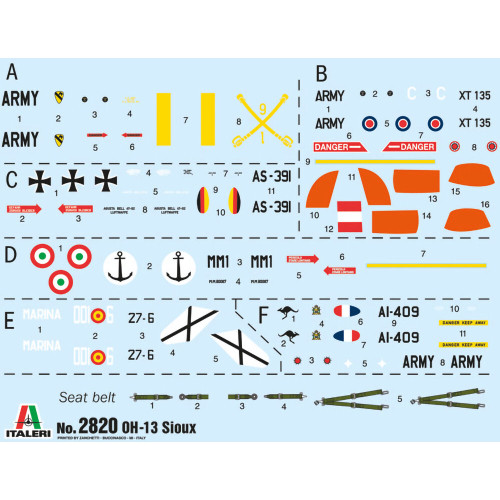 OH-13 Sioux 1/48 Kit Alt Image 2