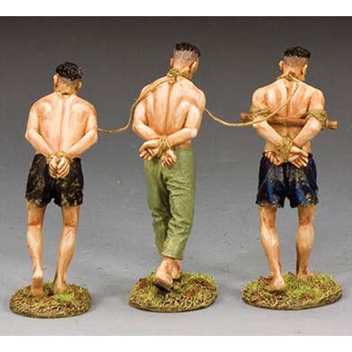 Three Vietcong Captured Set 1/30 Figure Set Alt Image 1