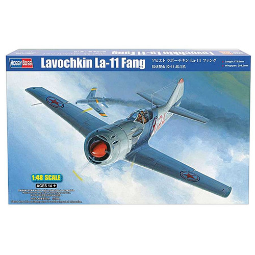 Lavochkin La-11 Fang 1/48 Kit Main Image