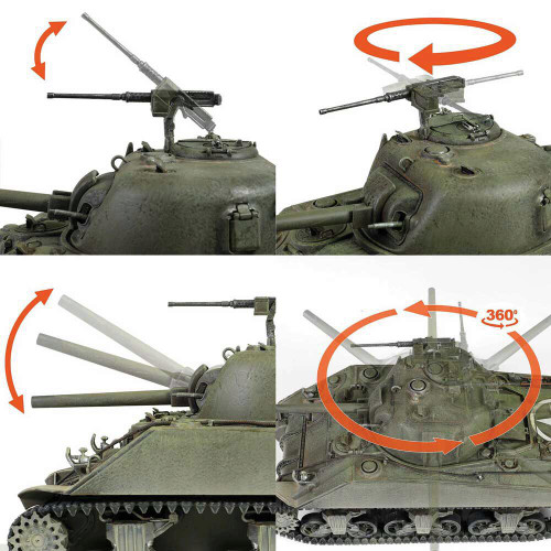 Sherman MA4 1/32 Die Cast Model Alt Image 7
