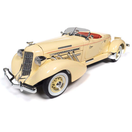 1935 Auburn 851 Speedster 1/18 Die Cast Model- White Main Image