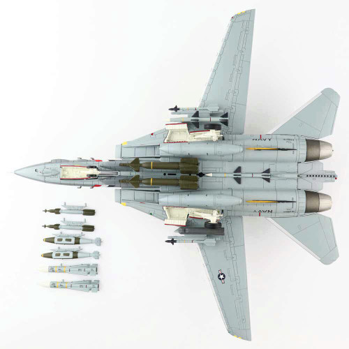 F-14D Tomcat 1/72 Die Cast Model HA5237, VF-2 "Bounty Hunters", USS Constellation, 2003 Alt Image 5