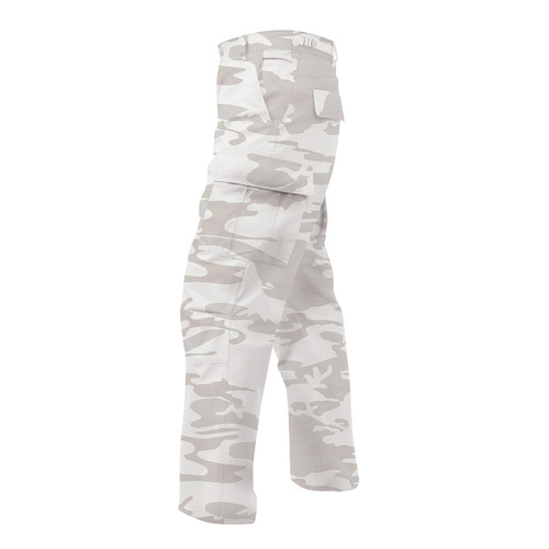 Tactical BDU Pants-White Camo Main Image