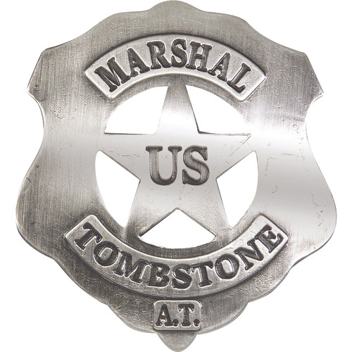 Tombstone Marshal Badge Main Image