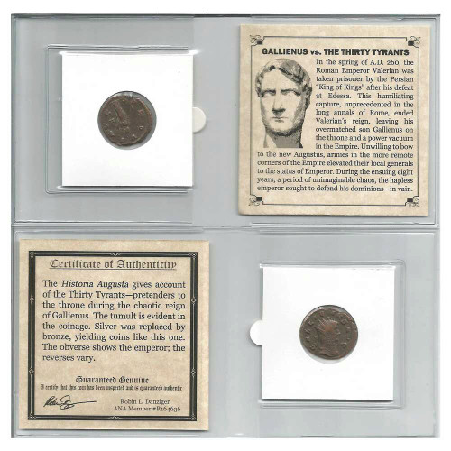 Bronze Coin of Emperor Gallienus Alt Image 2