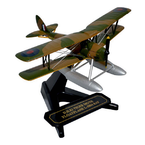 DeHavilland DH.82A Tiger Moth Floatplane 1/72 Die Cast Model Main Image