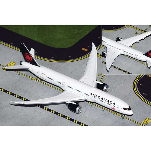 Boeing B787-9 1/400 Die Cast Model - Air Canada, flaps down Main Image