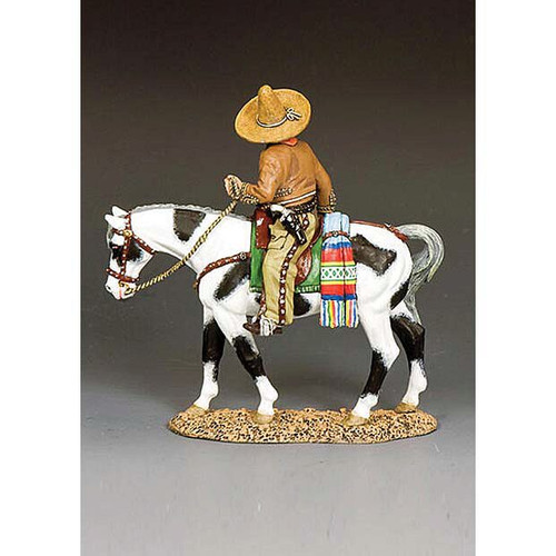 Mounted Mexican Vaquero 1/30 Figure Alt Image 1