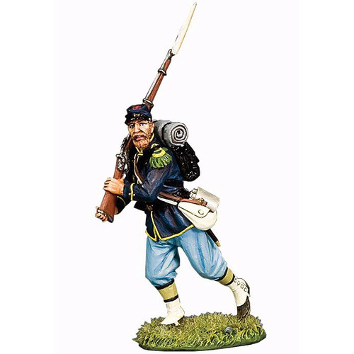 Infantryman Advancing with hand on rifle 1/30 Figure Main Image