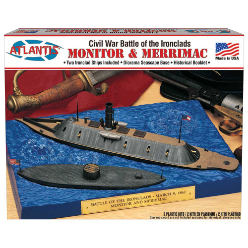 Monitor and Merrimack Civil War Kit Set Main Image