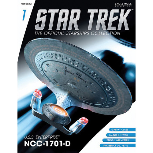 USS Enterprise NCC-1701 -D Die Cast Model Alt Image 1
