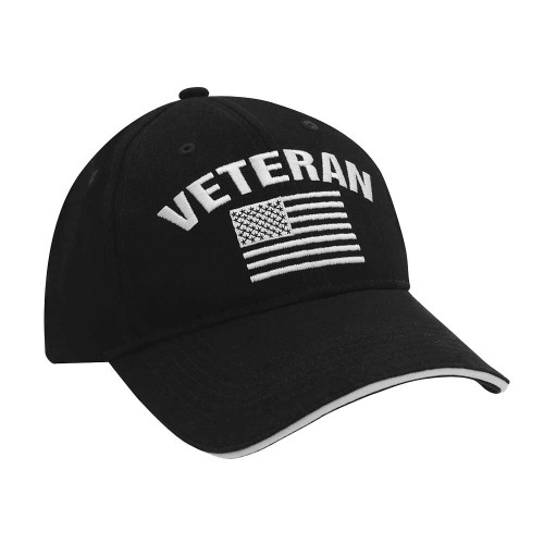 Veteran Flag Low Profile Cap Alt Image 1
