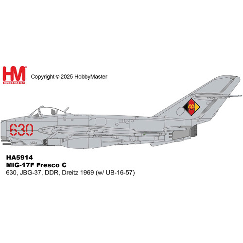MIG-17F Fresco C 1/72 Die Cast Model Main Image