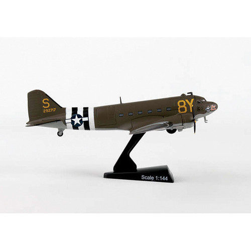 C-47 Skytrain 1/144 Die Cast Model - STOY HORA PS5558-2 Alt Image 3