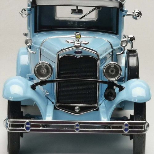 1931 Ford Model A Pickup 1/18 Die Cast Model  Blue Alt Image 4
