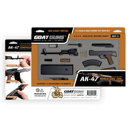 Miniature AK-47 Model - Black Alt Image 2