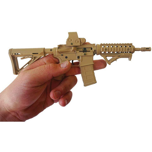 Miniature AR-15 Model - Coyote Alt Image 1
