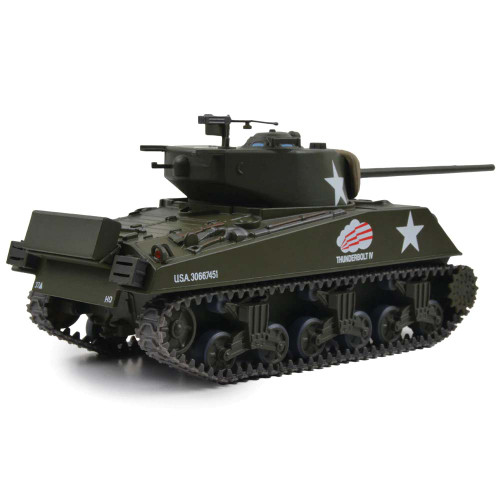US M4A3 Sherman 1/43 Die Cast Model Thunderbolt IV, 37th Tank Battalion, 4th Armored Division, B Alt Image 1