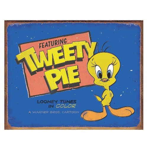 Tweety Pie Metal Sign Main Image