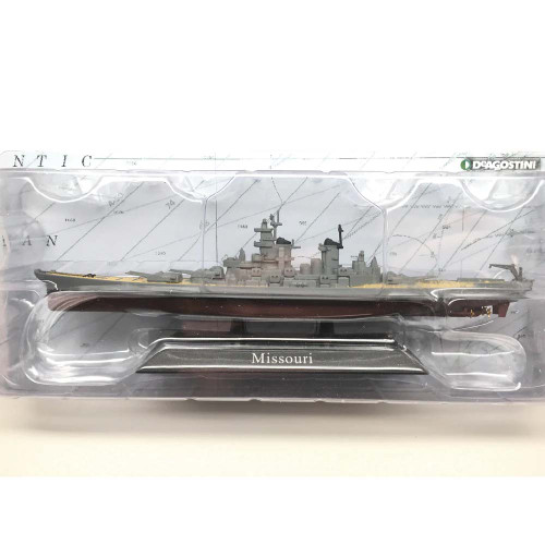 USS Missouri 1/1250 Die Cast Model Alt Image 1