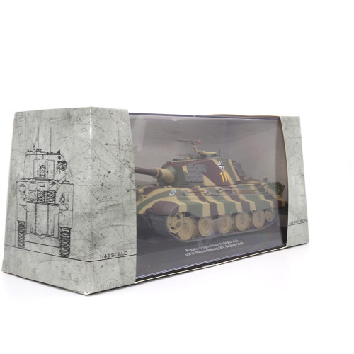 PzKpfw VI King Tiger Ausf. B1/43 Die Cast Model Schwere SS Panzer Abteilung 101, France, 1944 Alt Image 7