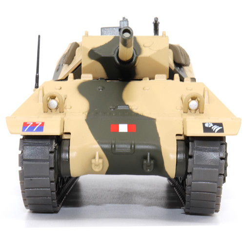 M10 Tank Destroyer 1/43 Die Cast Model 72nd Anti-Tank Regiment, 6th Armored Division, Italy, August Alt Image 2