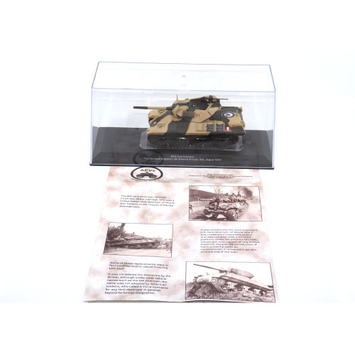M10 Tank Destroyer 1/43 Die Cast Model 72nd Anti-Tank Regiment, 6th Armored Division, Italy, August Alt Image 6