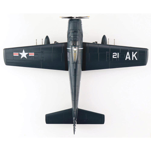 AD-3 Skyraider 1/72 Die Cast Model - HA2918 VMA-121, US Marines, Korean War Alt Image 3