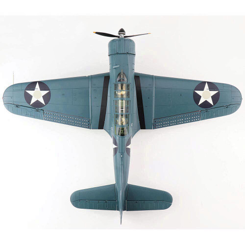 SBD-2 Dauntless 1/32 Die Cast Model - HA0212 Richard Fleming and Eugene Card, VMSB-241, 1942, Battle of Midway Alt Image 3